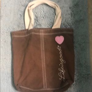 Life is good canvas tote bag